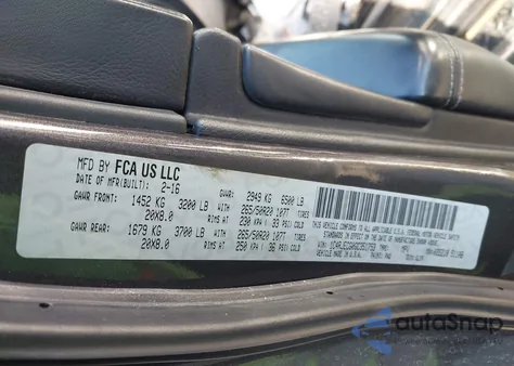 2016 Jeep Grand Cherokee Overland from USA, damaged, VIN 1C4RJECG0GC351753